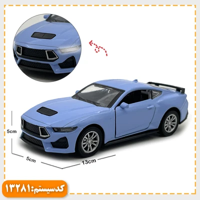 ماکت ماشین فلزی موستانگ GT-500 موزیکال و چراغدار