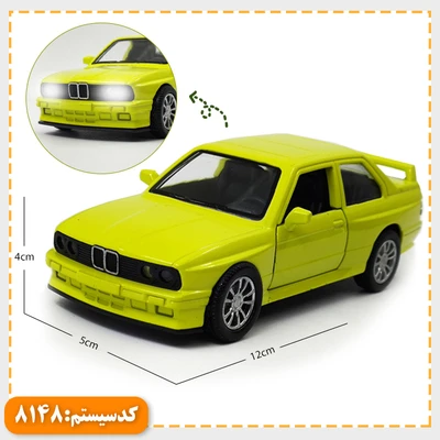 ماکت ماشین فلزی BMW موزیکال و چراغدار