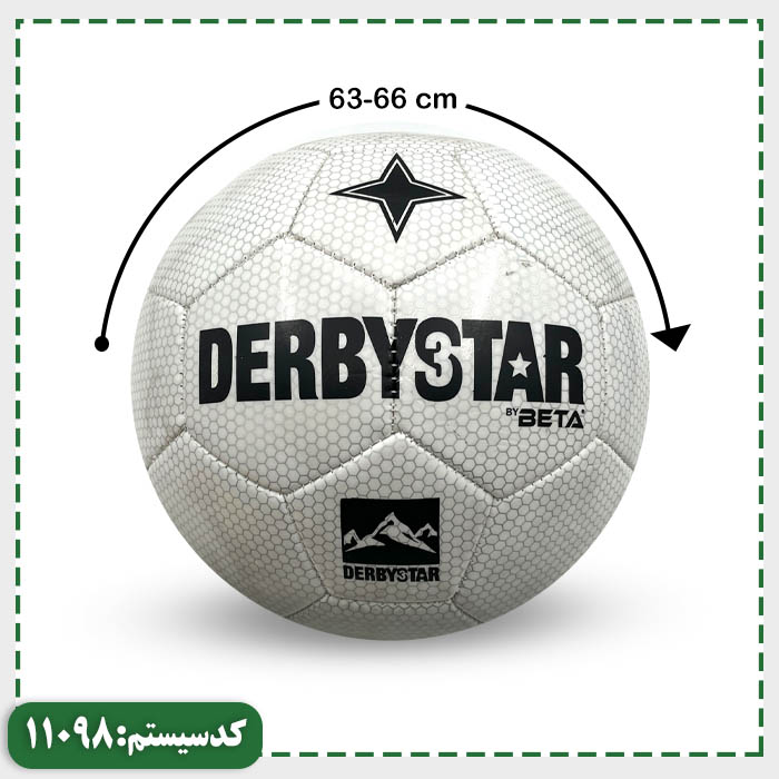 توپ دربی استار دوختی  سایز 4 بتا