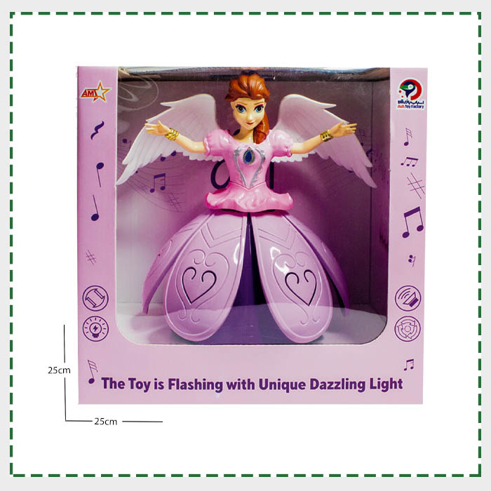 عروسک آنجل رقاص جعبه ای آوا (AMT)