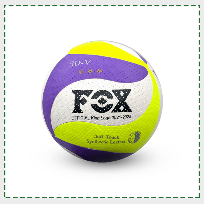 توپ والیبال چرمی فوکس سایز 5 بتا 