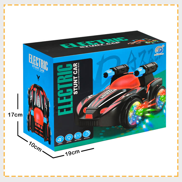 ماشین موزیکال و چراغدار