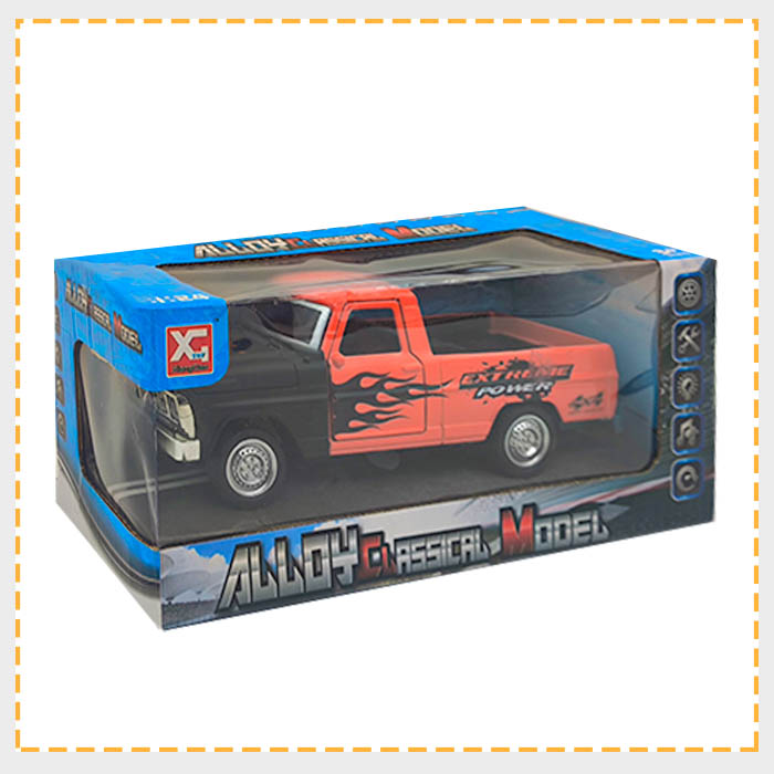 ماکت ماشین فلزی وانت موزیکال و چراغدار