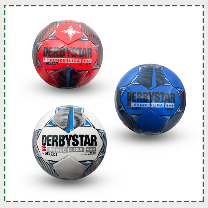 توپ فوتبال دوخت ماشینی سایز 4 دربی استار بتا