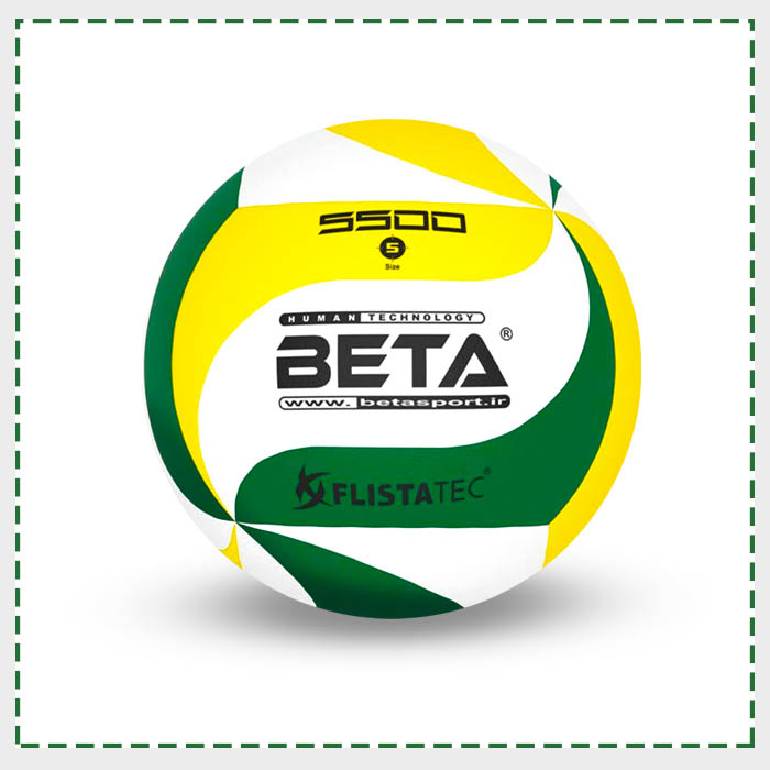 توپ والیبال سایز 5 چرمی مولتن بتا