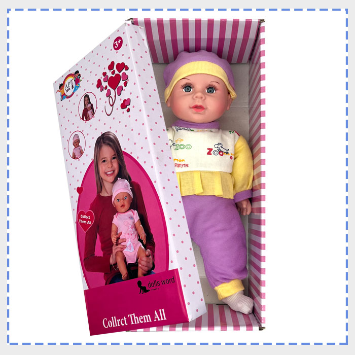 عروسک نوزاد موزیکال 14 اینچ APT