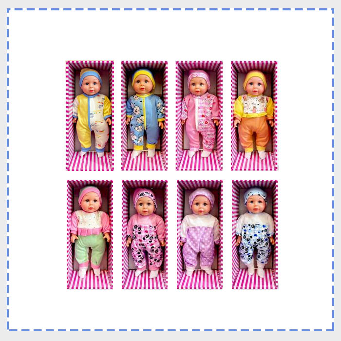 عروسک نوزاد موزیکال 14 اینچ APT