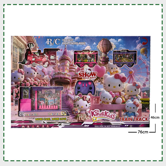 قطار کنترلی کیتی موزیکال و چراغدار پارس