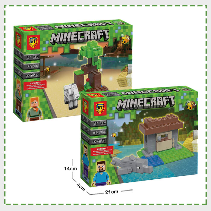 لگو ماینکرافت کوچک 6 مدل BT
