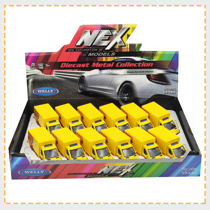 ماکت ماشین فلزی بنز آمبولانس