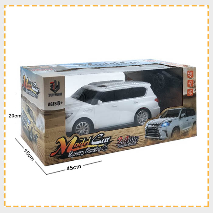 ماشین لندکروز کنترلی و شارژی دودزا