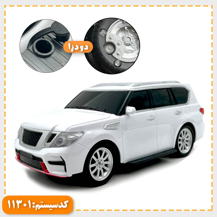 ماشین لندکروز کنترلی و شارژی دودزا