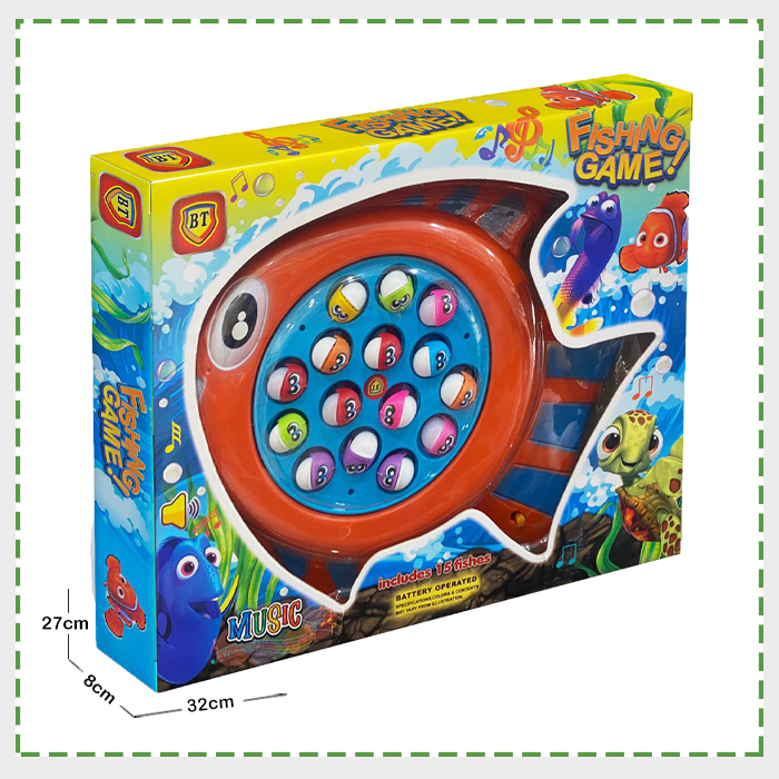 ماهیگیر باطری خور طرح ماهی BT