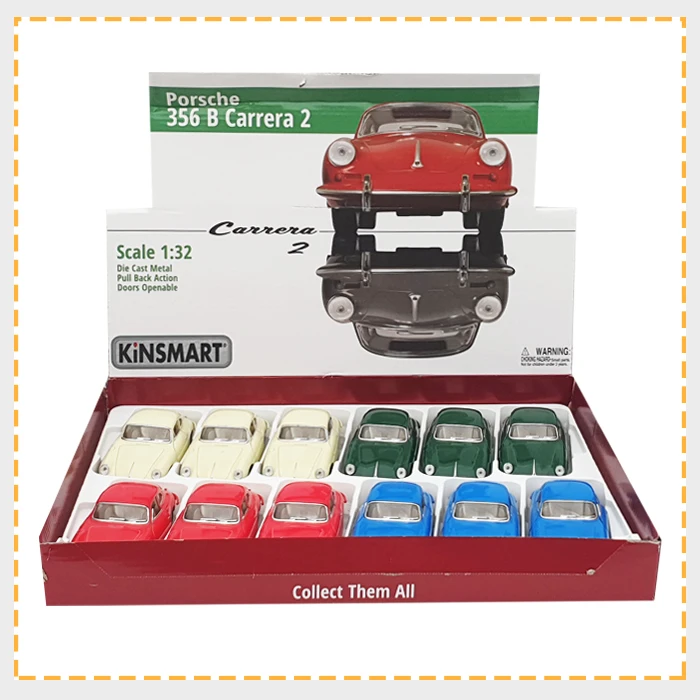 ماکت ماشین فلزی پورشه 356 KinSmart
