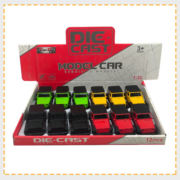 ماکت ماشین فلزی جیپ