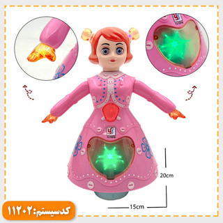 عروسک آنجل موزیکال و چراغدار