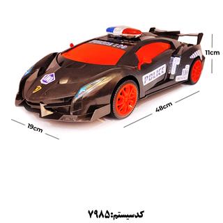 ماشین لامبورگینی پلیس بن توی