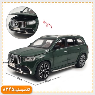 ماکت ماشین فلزی بنز GLS موزیکال و چراغدار