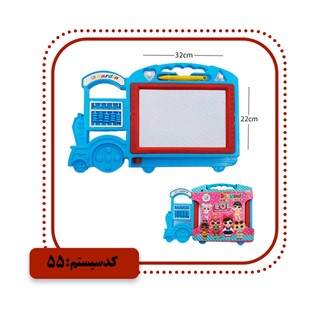 تخته جادویی قطار نشکن صفحه رنگی بردیا