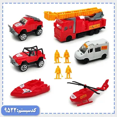 ست آتش نشانی کیفی R.M.A TOYS