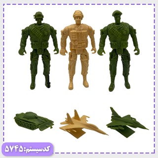 فیگور سرباز سه عددی شاپرک