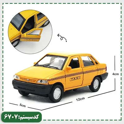 ماکت فلزی پراید تاکسی طاها تویز